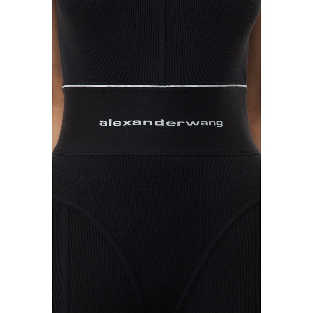 Alexander Wang Black Sculpted Jumpsuit - Picture 4 of 13